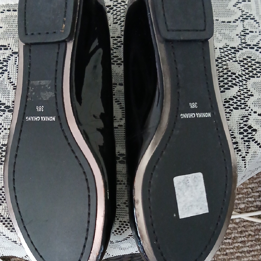 Monika Chiang Black Patent Leather Flats - Picture 6 of 6